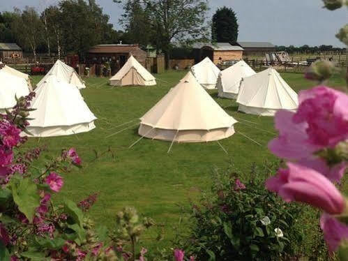 Skipbridge Farm Shepherds Huts Campground Green Hammerton Kültér fotó